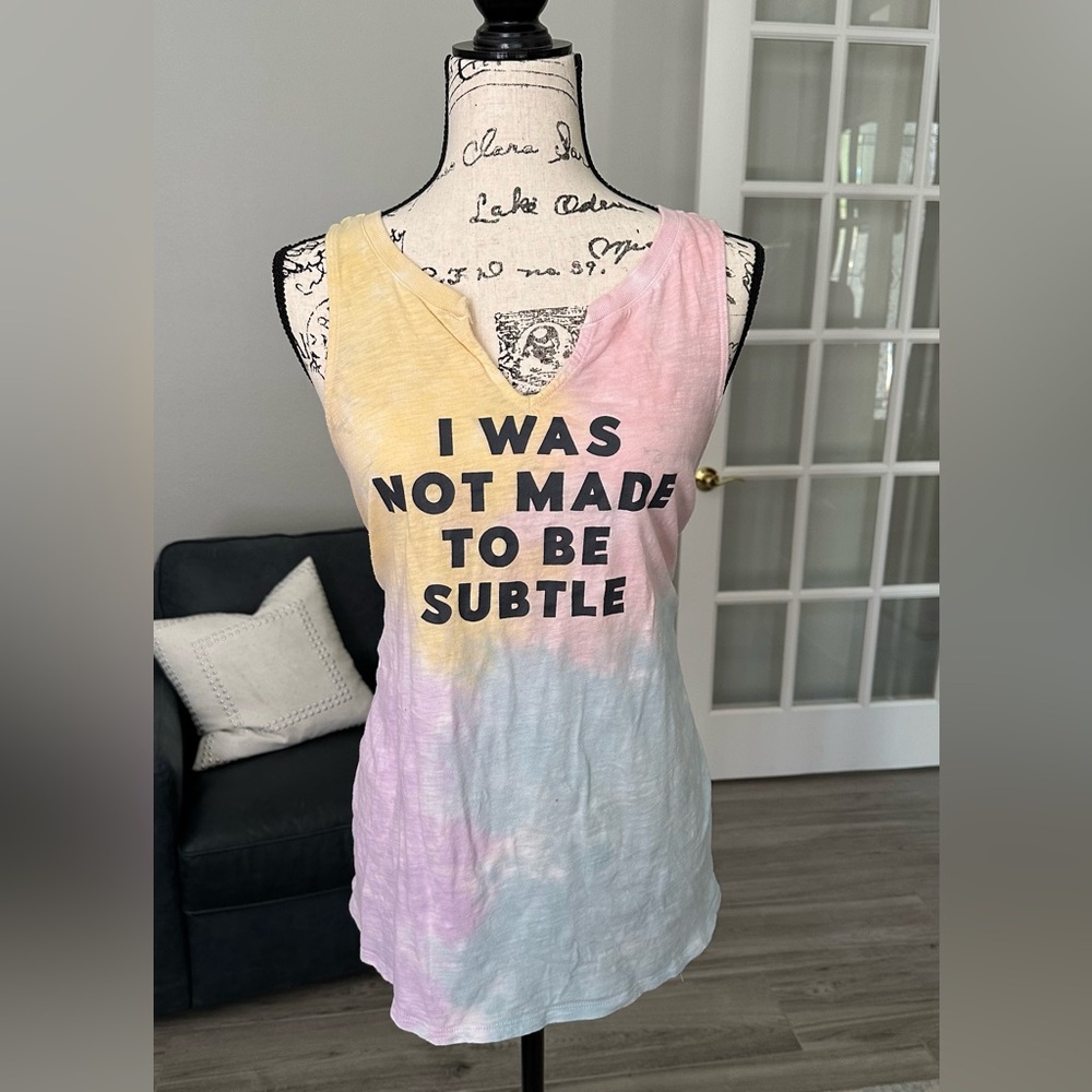 TORRID you’re I was not made to be subtle tank top T-shirt 

TORRID Size 00